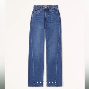 Abercrombie Curve Love High Rise 90s Relaxed Jean